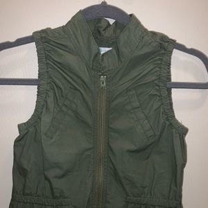Old Navy Army Green Vest